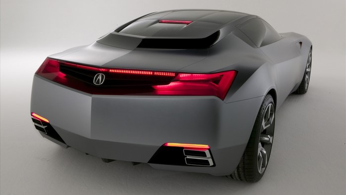 Acura Concept Car Rear View