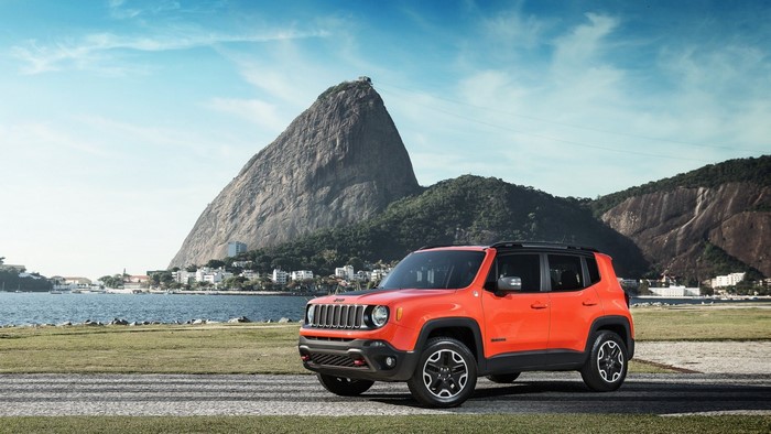Jeep Renegade Trailhawk in Rio de Janeiro
