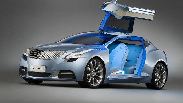 Buick Riviera Concept car with butterfly doors