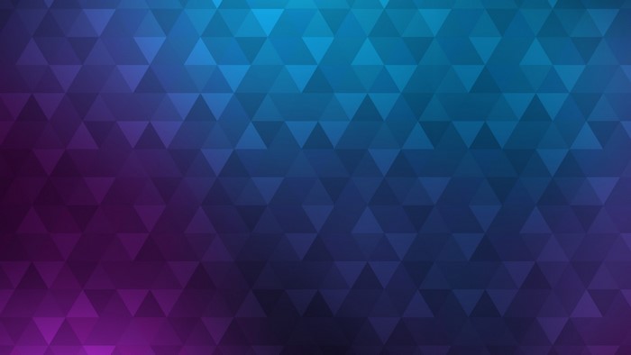 Cyan and Magenta Geometric Triangle Pattern