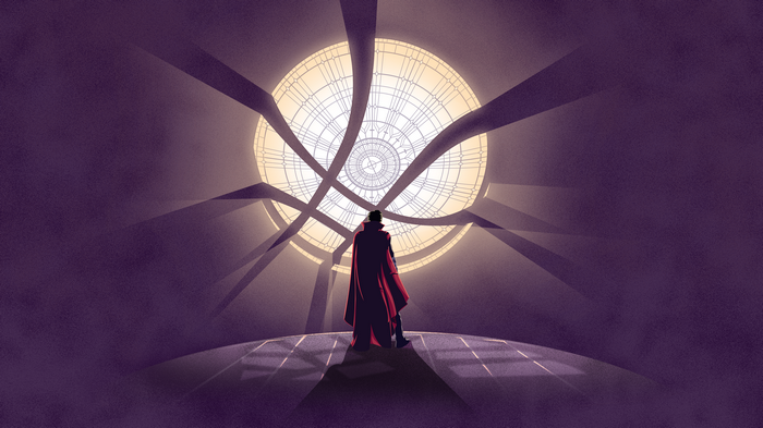 Doctor Strange in the Sanctum Sanctorum
