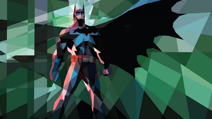 Batman Low Poly Art