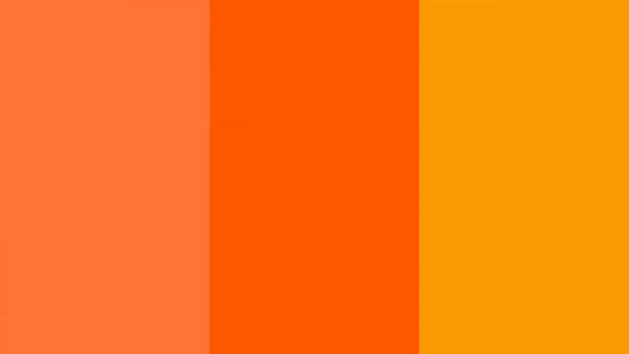 Orange Striped Gradient