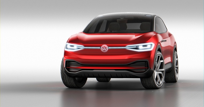 Volkswagen ID Crozz concept car at Frankfurt Motor Show