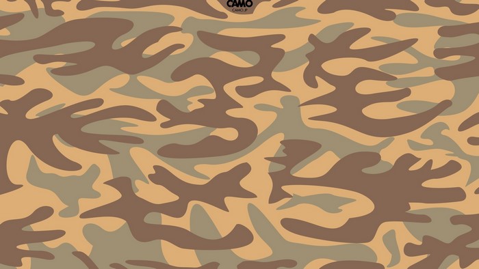 Brown Camouflage Pattern