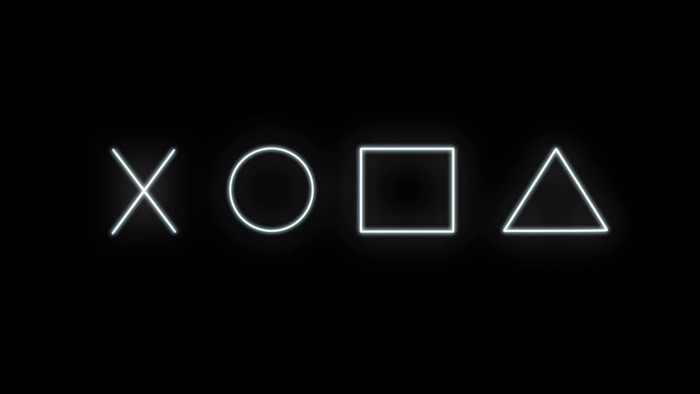 Playstation symbols X Circle Square Triangle