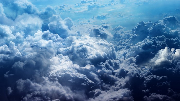 Clouds from above