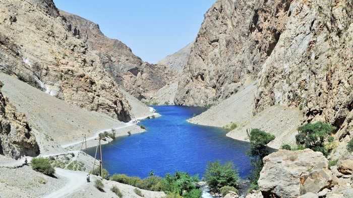 Haft Kul lake in Tajikistan
