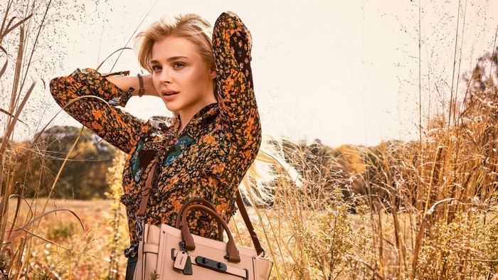 Chloe Moretz for Coach Spring 2016 Campaign