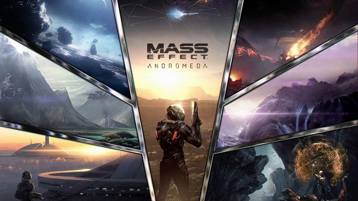 Mass Effect Andromeda promotional art