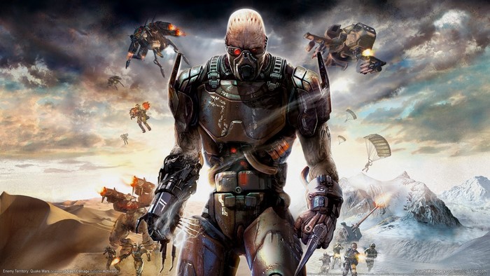 Enemy Territory: Quake Wars video game art
