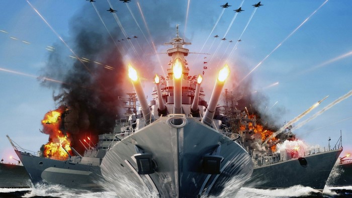 Future Warships in Battle