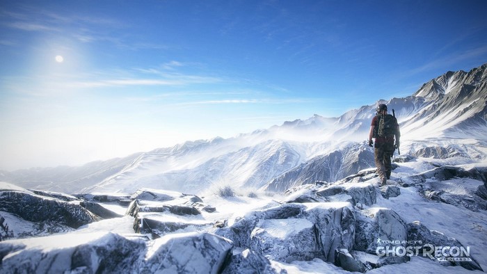 Ghost Recon Wildlands snowy mountain landscape