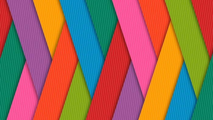 Colorful diagonal strips with texture