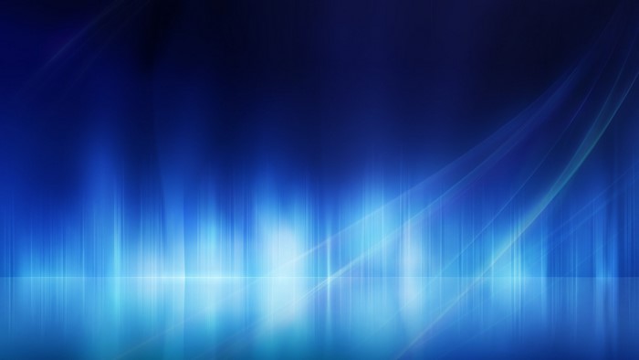 Shiny Navy Blue Abstract Light Streaks