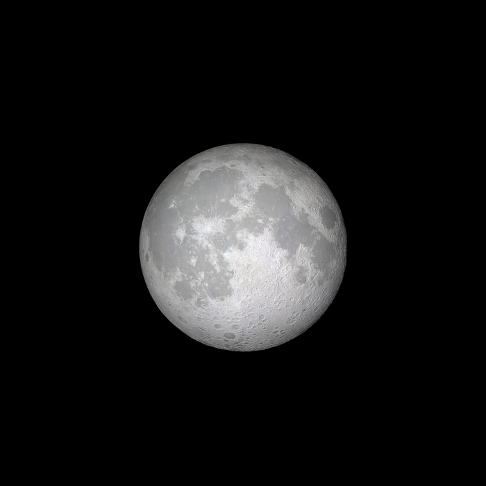 The Moon in Outer Space