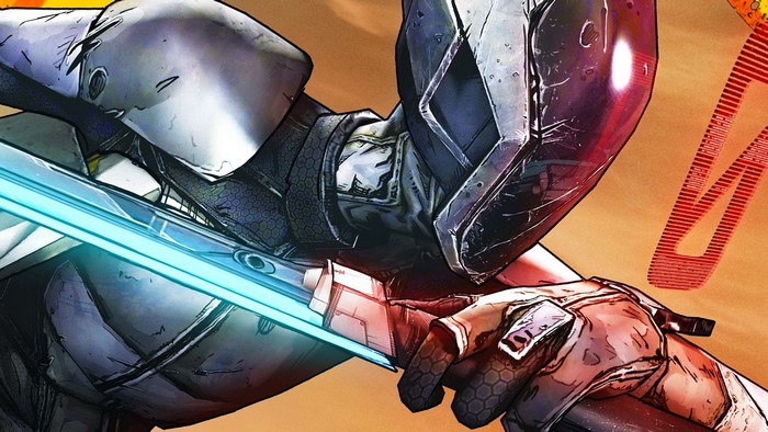 Zer0 from Borderlands 2 with a lightsaber