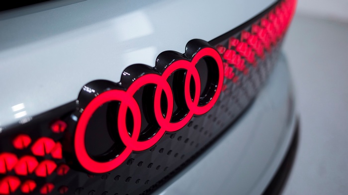 Audi Elaine concept car rear logo