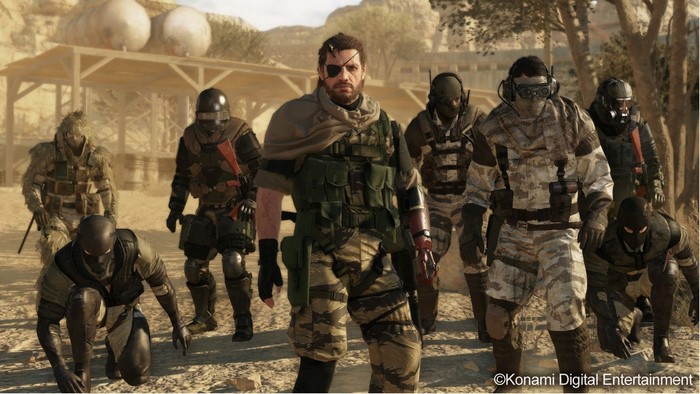 Snake and soldiers from Metal Gear Solid V: The Phantom Pain