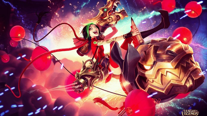 Firecracker Jinx from League of Legends