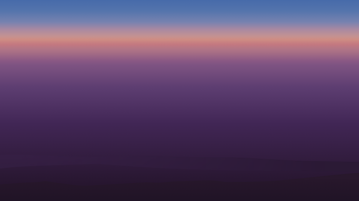Minimalist Purple Sunset 4K