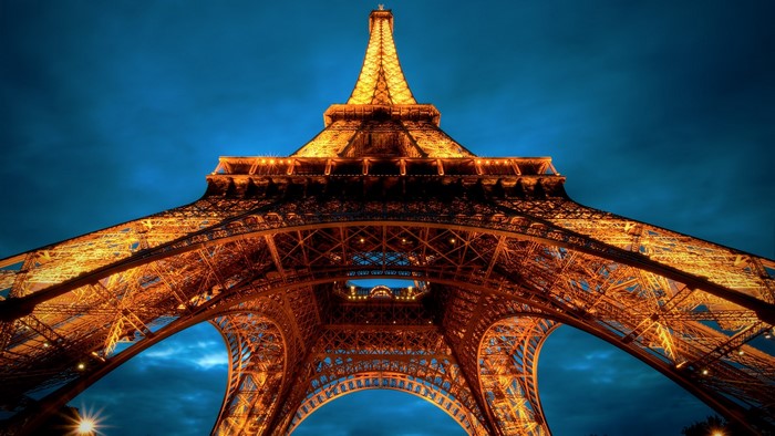 Eiffel Tower at night