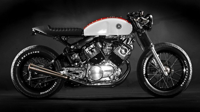 Custom Yamaha Cafe Racer Motorcycle