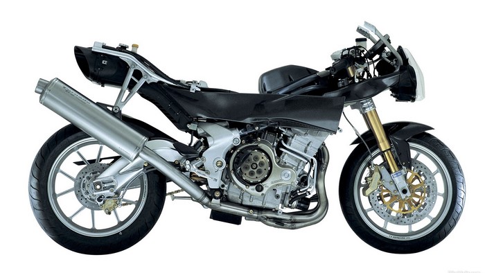 Benelli Tornado motorcycle engine and chassis