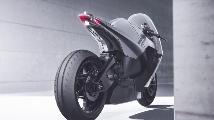 Bold Electric Supersport Motorcycle
