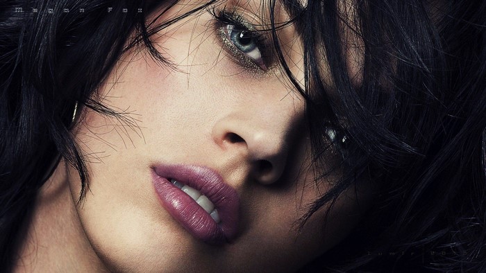 Megan Fox Close-up Portrait