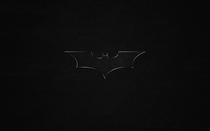 Logo, Dark background, Batman, Minimal, HD Wallpaper | Rare Gallery