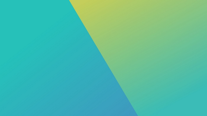 Blue and green gradient slice 4K