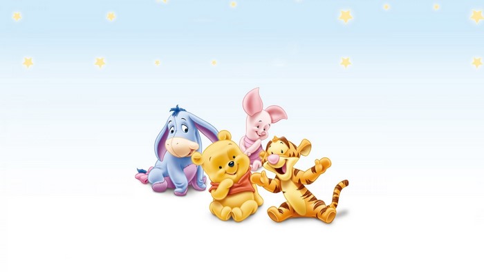 Winnie the Pooh and friends