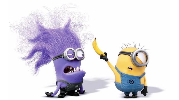 Evil Minion and Banana