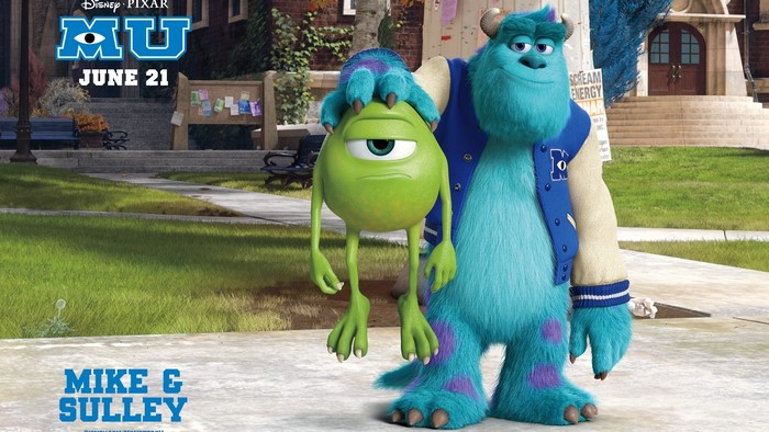 Monsters University Mike and Sulley