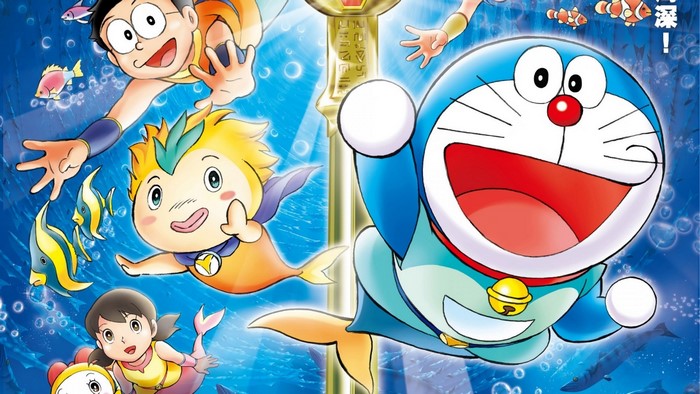 Doraemon and friends underwater adventure