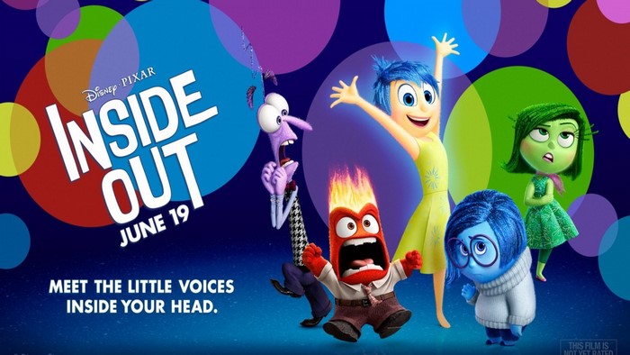Inside Out Disney Pixar Movie Poster