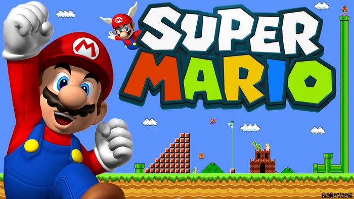 Super Mario Bros. Game Title