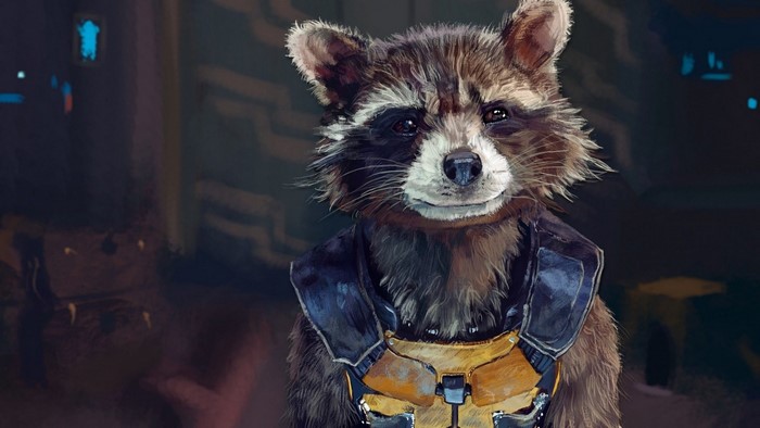 Rocket Raccoon from Guardians of the Galaxy