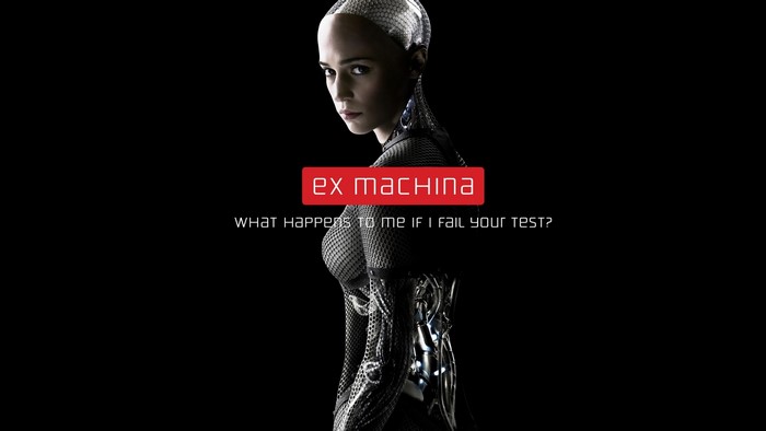 Ava from Ex Machina movie poster