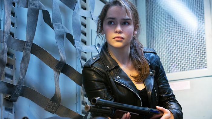 Emilia Clarke as Sarah Connor in Terminator Genisys