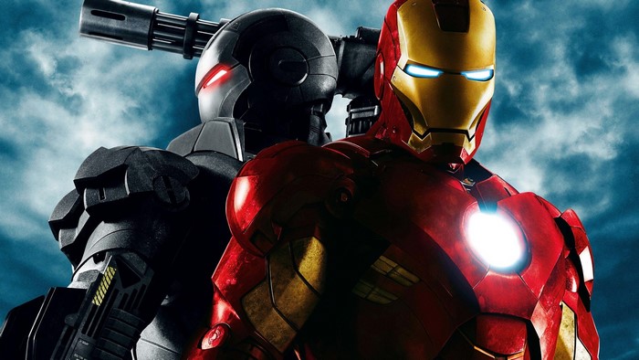 Iron Man and War Machine from Iron Man 3