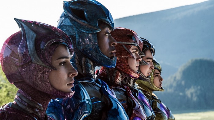 Power Rangers from Power Rangers 2017