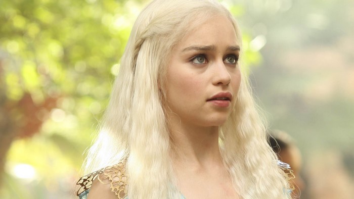 Emilia Clarke as Daenerys Targaryen