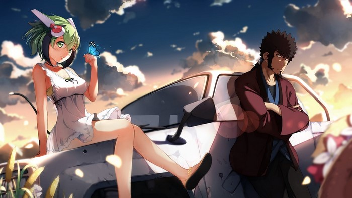 Lana and Kyoma from Dimension W