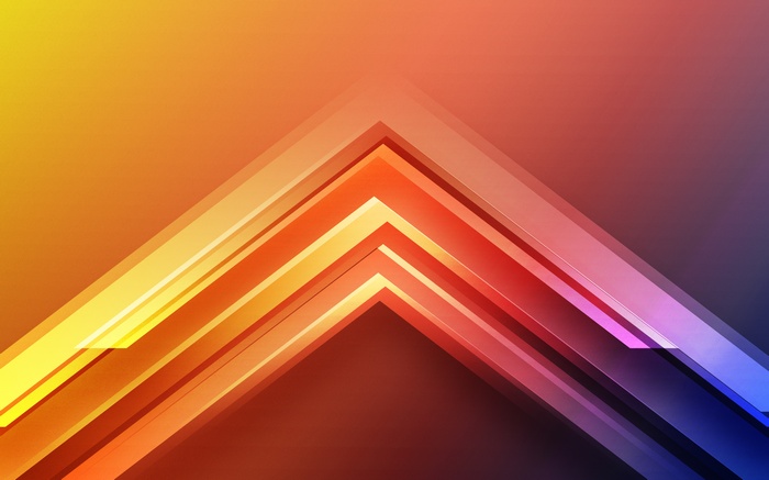 Geometric, Colorful, Arrows