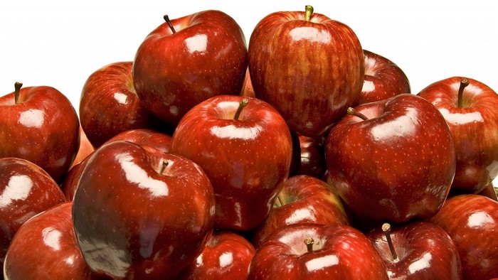 Pile of Red Apples