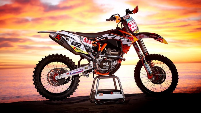 Red Bull Teka KTM Motocross Motorcycle