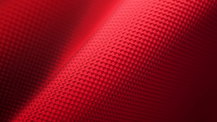 Red Nylon Canvas Fabric Texture