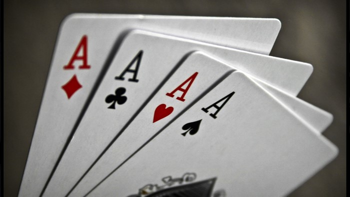 Four Aces Poker Cards